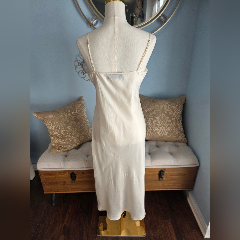 Luxurious Cream Slip Dress by Rohe - Picture 4 of 6